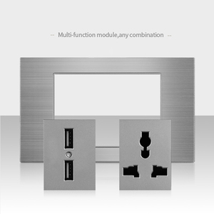 Chúng tôi tiêu chuẩn <span class=keywords><strong>118</strong></span> loại tường chuyển đổi ổ cắm USB sử dụng nhà Ổ cắm điện ổ cắm với tường ổ cắm - Product Image 5