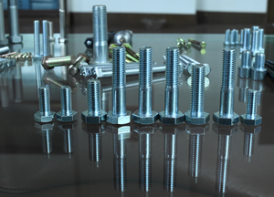 Thép carbon M6 M8 M10 M12 M14 M16 M20 Hex Bu lông đầu Hạt máy giặt kẽm kết thúc khác nhau độ dài 10mm 50mm DIN đồng bằng - Product Image 5