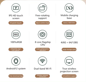 Thông minh màn hình <span class=keywords><strong>TV</strong></span> 32 inch Incell xách tay màn hình hiển thị <span class=keywords><strong>Android</strong></span> 12 cảm ứng LCD Home bảng tương tác live streaming kích hoạt - Product Image 5