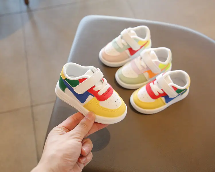 Lente En Herfst Baby Sportschoenen Zachte Zool Zacht Oppervlak Sneakers Voor Jongens En Meisjes Casual Schoenen Baby Peuter Sneakers Mode