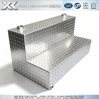 Tanque de Combustible Tipo L de Aleación 5052, Fabricación de Metal de Precisión, Tamaño Personalizado para Almacenamiento de Combustible Auxiliar para Camiones