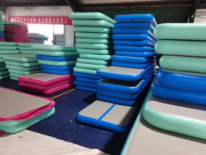 5pcs thiết lập của Thể dục dụng cụ bơm hơi không khí Mat sụt giảm theo dõi nhào lộn Mat thảm sàn với máy bơm không khí điện để sử dụng nhà và Đào tạo - Product Image 6