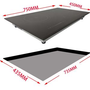 Table de cuisson à induction double brûleur 9 niveaux de puissance intégrée - Product Image 2
