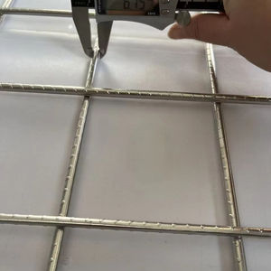 스페인 최저가 신제품 천장용 2x4 와이어 메쉬 스테인리스 스틸 용접 와이어 메쉬 패널 펜스 304 스테인리스 스틸 용접 - Product Image 1