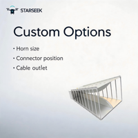 Starseek Portable Wireless Wideband Double Ridged Horn Antenna 300-18000MHz UAV Signal Capture Interception Aerial