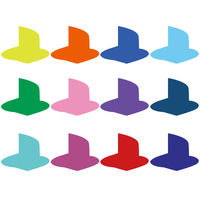 12 autocollants colorés pour PS5 par paquet