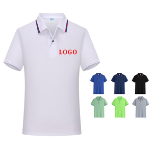 Hot Selling Design Polo Shirts Custom Logo Polyester Solid Color T-shirts Uniform Golf Polo Embroidered Polo Shirt for Men