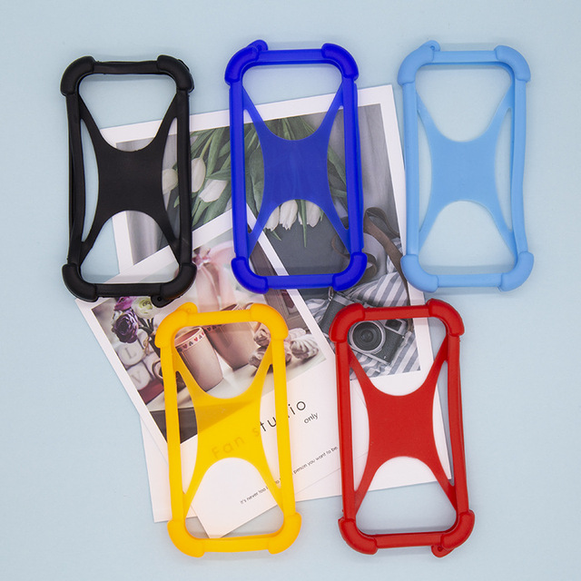 Gift For All Size Universal Phone Cover Case Silicone for 5 6 7 Inch