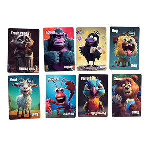 Juego de Memoria Educativo con Tarjetas de Animales, Caja Metálica Personalizada, Juego de Mesa Familiar Multijugador para Niños - Product Image 3