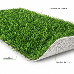 Césped Artificial de Plástico Resistente a los Rayos UV en Rollo para Campos de Fútbol al Aire Libre, Canchas de Fútbol y Áreas de Entrenamiento Deportivo - Product Image 2