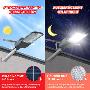 Fabricants modernes Lampadaire Solaire Extérieur Imperméable Ip65 SMD100w 200w 300w 400w Smart Led Solaire Lampadaire - Product Image 4