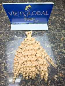 ผมต่อแบบ100% ผมมนุษย์บริสุทธิ์จากกัมพูชามินิเทปสีบลอนด์ผมมนุษย์ - Product Image 5