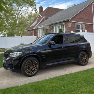 Rines Forjados Dorados Estilo 827M de 19 y 20 Pulgadas 5x112 para BMW G8X CS G87 M2 M3 G80 X3m X4 X5 F30 E90 E46 E60 F10 E30 G42 G20 M4 G82 <span class=keywords><strong>Gts</strong></span> - Product Image 5