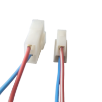 Connecteur électrique mâle-femelle 2 broches 6,3 mm, faisceau de câbles pour moto