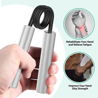 NQ SPORTS - Fortalecedor de Manos de Aluminio de Alta Calidad para el Hogar, Ajustable, Expansor de Agarre para Entrenamiento de Dedos
