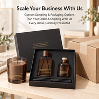 Diffuseur de parfum sans flamme en rotin avec couvercle en bois, ornements d'aromathérapie pour chambre à coucher, parfum d'huiles essentielles longue durée