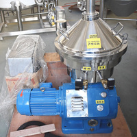 Máquina separadora de leche y crema, centrifugadora de discos