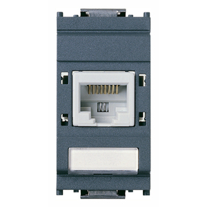 ซ็อกเก็ต Rj45 Cat5e Utp สีเทา 5.3 X 3.9 X 7.6 ซม. สำหรับการเชื่อมต่อเครือข่าย - Product Image 1