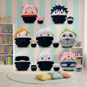 15 Diseños en Oferta, Figuras de Anime Japonés, Jujutsu Itadori Yuuji, Llavero de Peluche de Haikyu para Fanáticos del Anime, Accesorios para Bolsos - Product Image 2