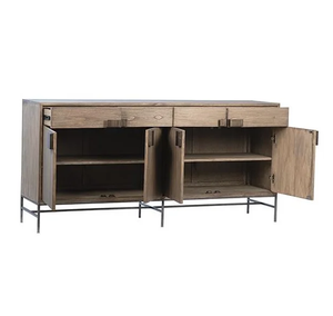 America Mid-Century Modern Style Storage Wood Buffet Sideboard Cabinet for Dining Room - Product Image 5