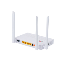 FTTH XPON WiFi ONU V2804AC-Z 4GE WiFi USB Gateway Fiber Komersial untuk Jaringan