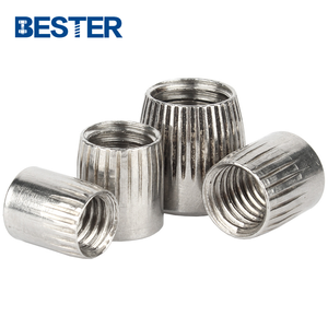 Thép Không Gỉ 304 316 Neo Vòng Acorn Hình Nón Côn Knurl Khóa Cone Nut Cho Neo - Product Image 1