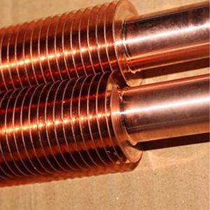 Tube à ailettes en aluminium bimétallique extrudé personnalisé - Product Image 6