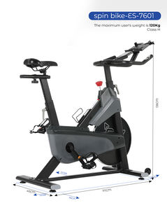 <span class=keywords><strong>Bicicleta</strong></span> Estática de Interior para Uso Doméstico <span class=keywords><strong>con</strong></span> Resistencia Magnética de Pulso Manual, <span class=keywords><strong>Bicicleta</strong></span> de Spinning <span class=keywords><strong>con</strong></span> Volante de Inercia de 10 kg para Uso en Interiores - Product Image 6