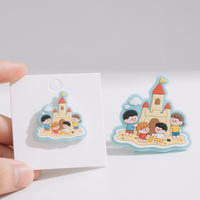Fabricants d'épingles en caoutchouc personnalisées avec logo 3d en couleur de dessin animé épingles de revers en PVC souple pour la promotion