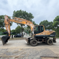 Excavatrice mobile d'occasion HYUNDAI R210W-9 21 tonnes, fournisseur de pelles d'occasion pour projets municipaux R210W-9S R210W-7 R210WVS