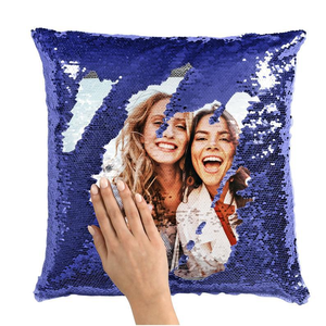Funda de almohada reversible con estampado de sublimación, cubierta de cojín con estampado de calor, <span class=keywords><strong>45x45</strong></span>, novedad - Product Image 2