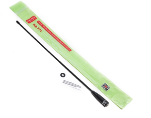 Antenne de talkie-walkie haute flexibilité NA-771 double bande VHF/UHF en ABS, gain 3dBi, idéale pour le camping en extérieur - Product Image 1