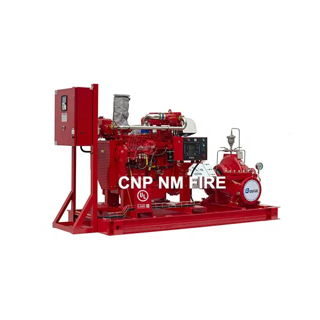 750GPM UL Listed Diesel engine/ motor driven fire pump Split case type