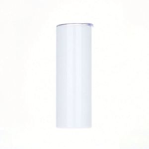 Hot-Selling Double Walled Stainless Steel 16oz Sublimation Blank Can Keep Cold and Hot With Colorful Plastic Lids and Straw - Product Image 4