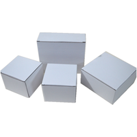 Hersteller recycelte Kerzen boxen Logo Custom ized White Paper Folding Versand Verpackung Wellpappe für Craft Cosmetic