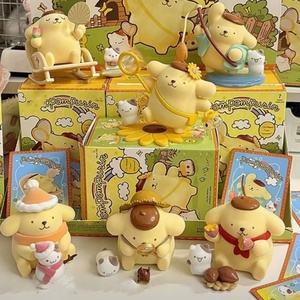 Boîte Mystère Chiot Adorable Série Quatre Saisons de l'Enfance, Figurine Faite Main, Ornement de Bureau Mignon, Cadeau Tendance - Product Image 1