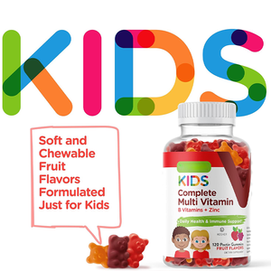 OEM etiqueta privada al por mayor precio alimentos Enfants multivitamina gomitas buen gusto Enfants vitaminas para el desarrollo de la salud general - Product Image 4