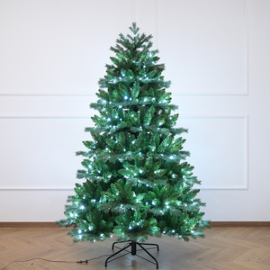 PE Mixed PVC <b>LED</b> Lighted Christmas <b>Tree</b> Remote Control Eco-Friendly Material Mall Scene Arrangement Supplies - Product Image 3