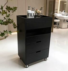 Étagère de rangement multifonctionnelle à roulettes pour chariots d'outils de salon de beauté - Product Image 2