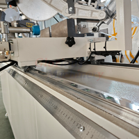 Affichage numérique 350mm Deux têtes aluminium aluminium profil alu Scie à onglets fenêtre porte Windor Machines de découpe