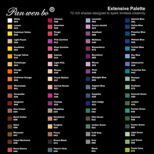 72 Màu Sắc Cao Cấp Màu Bóng Vẽ Phác Thảo Bút Chì Thiết Lập Nghệ Sĩ Mềm Lõi Màu Bút Chì Thiết Lập Cho Vẽ Phác Thảo Bóng - Product Image 6