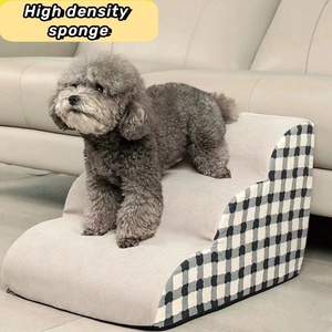Luxury <b>Dog</b> <b>Beds</b> Wholesale High Density Foam Pet Stairs Removable Pets Ladder <b>Dog</b> Ramp <b>for</b> High <b>Bed</b> <b>Sofa</b> and Small <b>Dogs</b> - Product Image 4