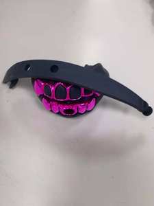 Fabricage Custom Siliconen Grill/Chrome/Metallic Voetbal Mond Stuk/Mond Guard - Product Image 2