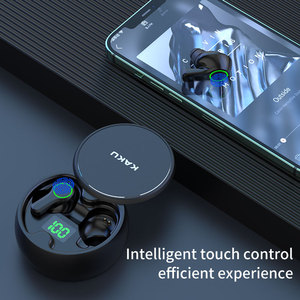 Audífonos Inalámbricos <span class=keywords><strong>KAKU</strong></span> BT5.0 con Control Táctil, Auriculares Deportivos de Viaje con Verdadero Sonido Estéreo - Product Image 4