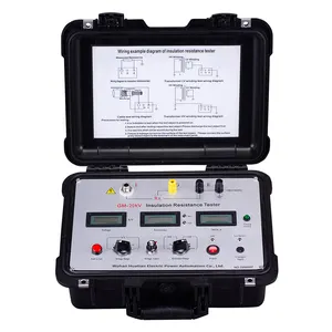 B GM 5KV Mètre de résistance d'isolement 5kV Mégohmètre testeur de résistance d'isolement