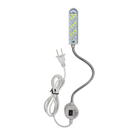 Machine à coudre Accessoires Chaussures Usine Violet et Blanc Couleur Led Lumière 20 Ampoules Uv Led Lumière