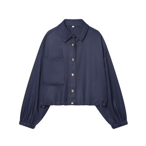 TAOP&ZA Nouvelle Collection Automne/Hiver 2025 – Veste Courte à Manches Longues Style Ballon Tendance et Polyvalente <span class=keywords><strong>pour</strong></span> <span class=keywords><strong>Femme</strong></span> 4387286 4387386 - Product Image 1