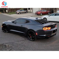 Couvre-ventilations latérales noires brillantes en ABS pour Chevrolet Camaro Sport Style 2016-2023