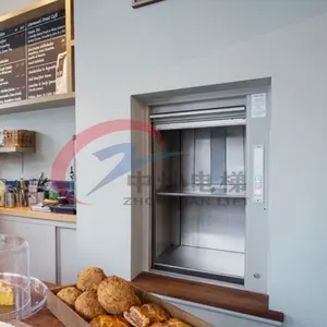 Elektrische Mini Service Lift Restaurant Keuken Kleine Voedingsmiddelen Lift Dumbwaiter Lift