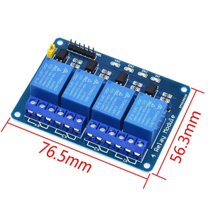 5/12/24V 1/<strong>2</strong>/4/6/8 Relay <strong>Module</strong> 8 channels, with optocoupler relay <strong>output</strong> 1 <strong>2</strong> 4 6 Relay <strong>Module</strong> 8 channels Low level trigger - Product Image 6